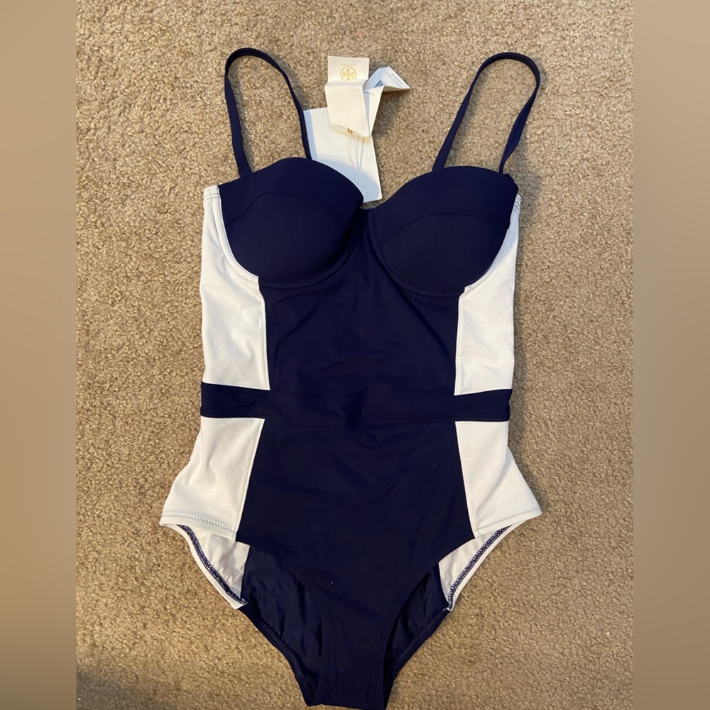 COPY - 🏷️ Tory Burch Color-blocked One Piece Swimsuit